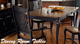 bothwell furniture's dining room tables, solid wood tables, kitchen tables, dining room tables, Canadel furniture
