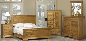 Vokes Furniture Louis Rustique Bedroom Collection